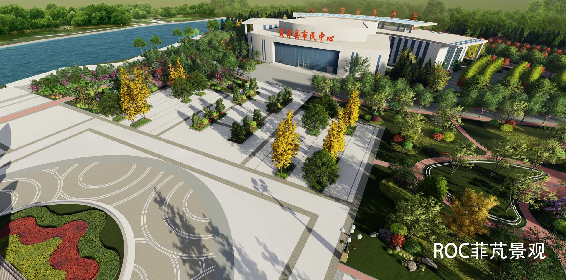 夏津县市民广场·德州